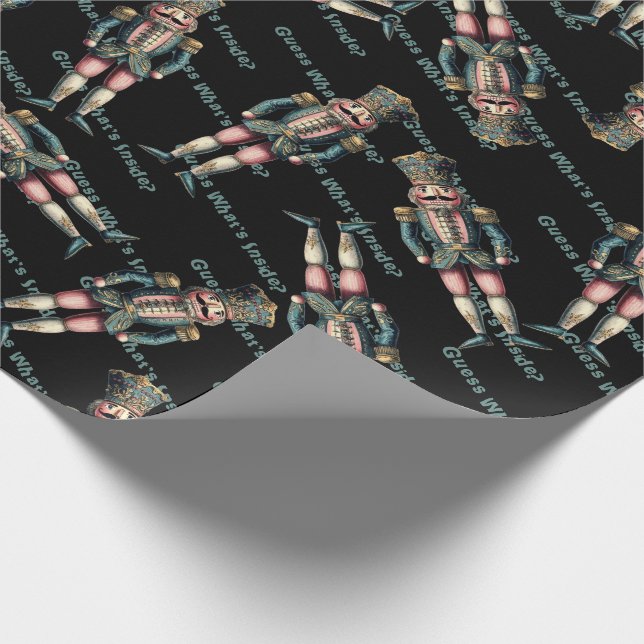 Papel De Presente Soldado Noz-cracker adivinha o que é Dentro? (Ponta)