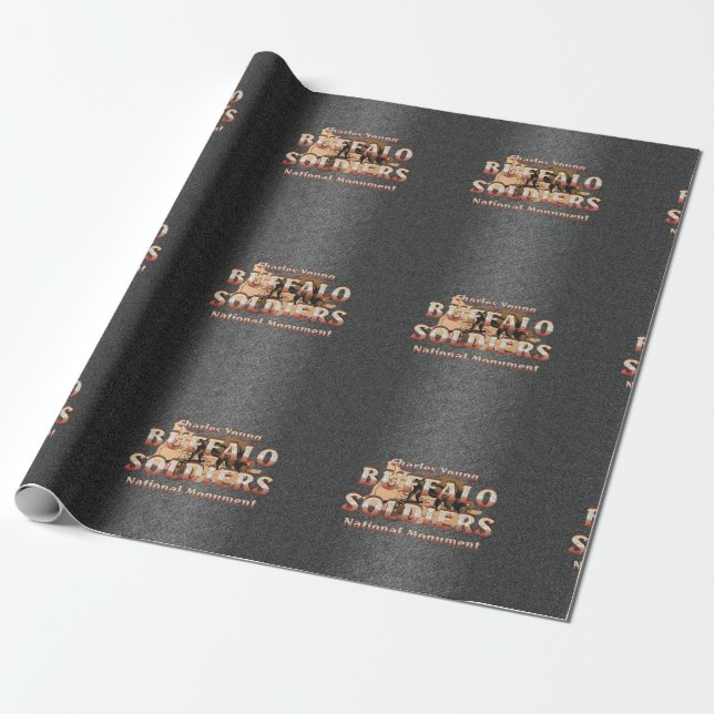 Papel De Presente Soldados do búfalo de ABH (Desenrolado)