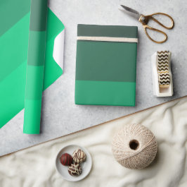 Papel De Presente Sombras de Jade