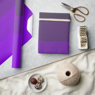 Papel De Presente Sombras de Púrpura