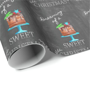 Papel De Presente Sonhando com um bom Natal!
