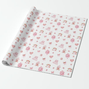 Papel De Presente Sonhos de Morango!
