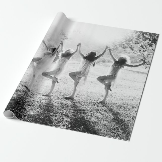 Papel De Presente SONHOS, mulher, pagã, espiritual, dança, vontade (Desenrolado)