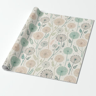Papel De Presente Sonhos Pastel Dandelion - Fios Whimsical (2)
