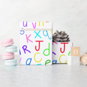 Papel De Presente Sopa de Letras (em branco)