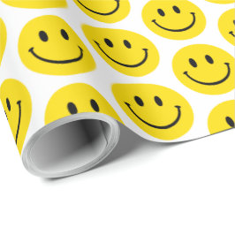 Papel De Presente Sorria Feliz Pensar Bem em você gentileza