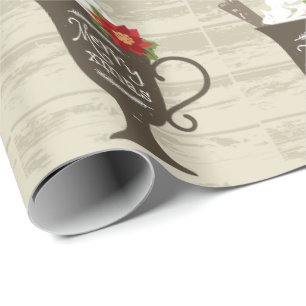 Papel De Presente Sorvete de Natal Merry