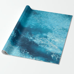 Papel De Presente Sorvete glaciar gelado congelado