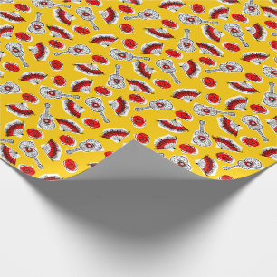 Papel De Presente Souvenirs Espanhol Papel de embalagem múltipla