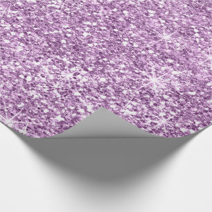 Papel De Presente Sparkles - brilho do falso do roxo 1