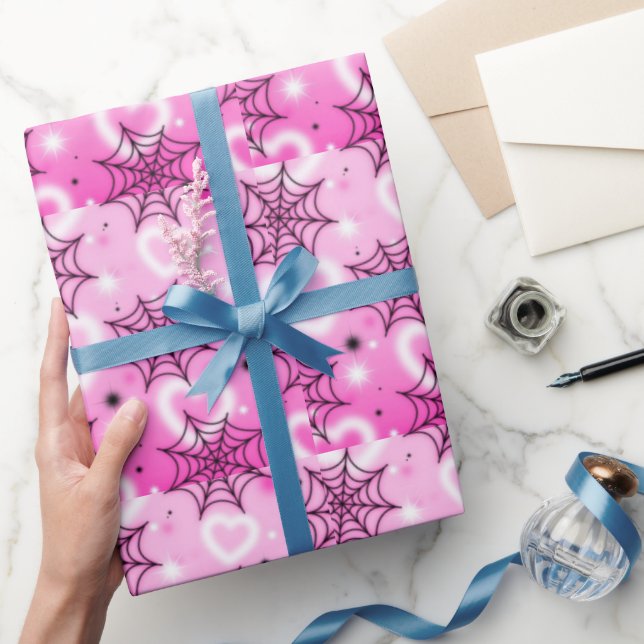 Papel De Presente Spooky Cute Happy Halloween  (Presentear)