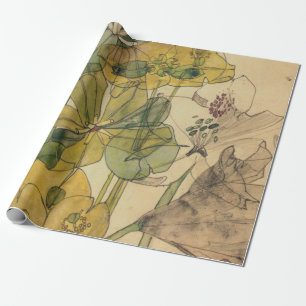 Papel De Presente Spurar Com Yham Flowers Charles Rennie Mackintosh
