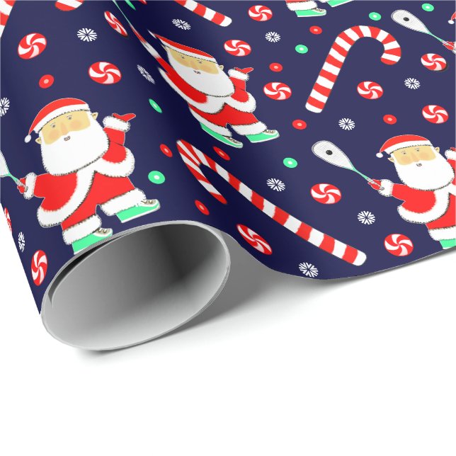 Papel De Presente Squash Player Sports Gift (Ponta do rolo)