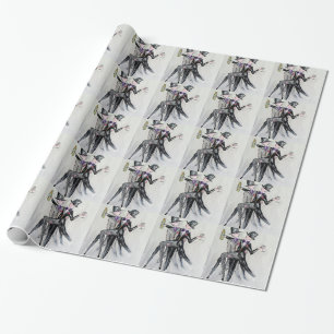 Papel De Presente Sr. e Sr. Wrapping Paper