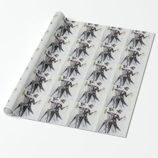 Papel De Presente Sr. e Sr. Wrapping Paper