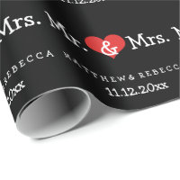 Sr. e Sra. Red Heart Wedding