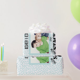 Papel De Presente Sr. Mustache - Padrão do Hipster