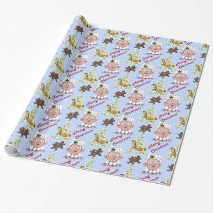 Papel De Presente Sra. Claus