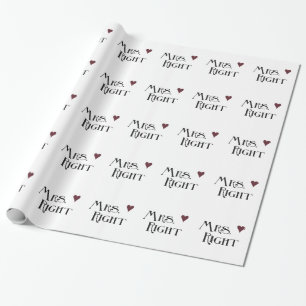 Papel De Presente Sra. Direita