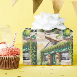 Papel De Presente St Patrick’s Day Bar Pub Party