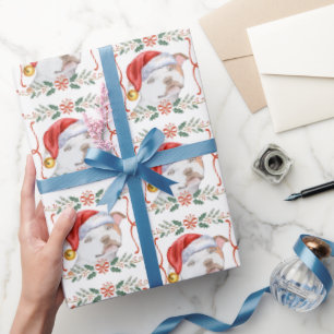 Papel De Presente Staffordshire Bull Terrier Christmas og