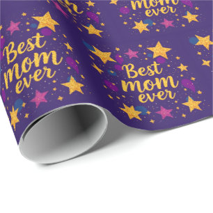 Papel De Presente Stars Trendy Luxury Coleção de Presentes
