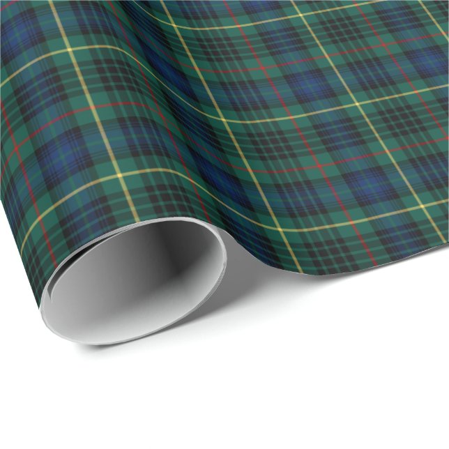 Papel De Presente Stewart Clan Hunting Tartan (Ponta do rolo)