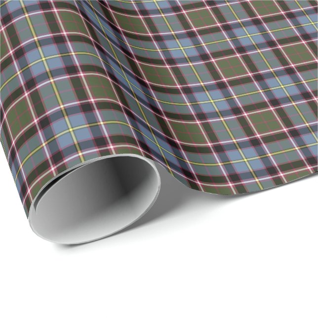 Papel De Presente Stirling e Bannockburn Scotland Tartan (Ponta do rolo)
