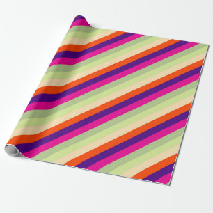 Papel De Presente Striped