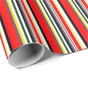 Papel De Presente Striped