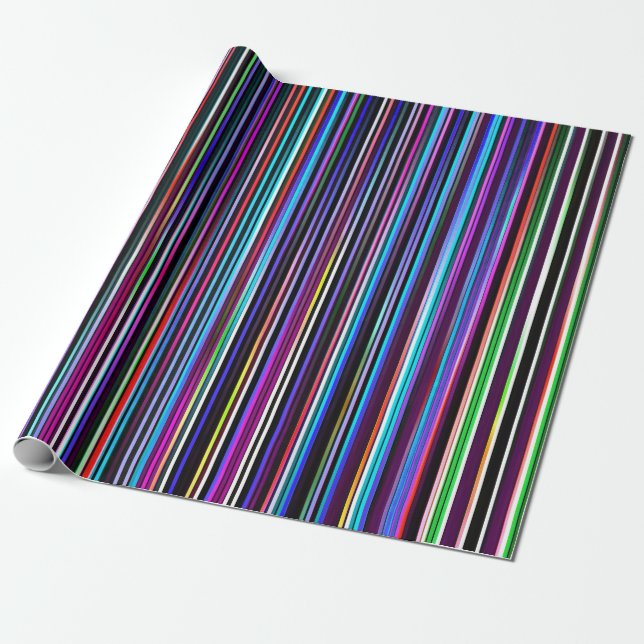 Papel De Presente stripes (Desenrolado)