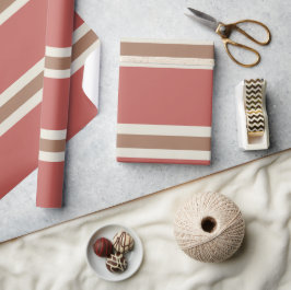 Papel De Presente Stripes Coloridas