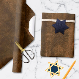 Papel De Presente Suede Seam Look of Leather