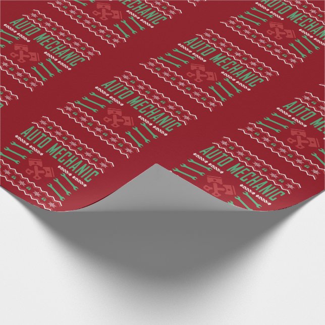 Papel De Presente Suéter de Natal Feio Automático (Ponta)