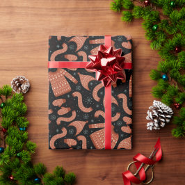 Papel De Presente Suéter de Natal Feio Brancos