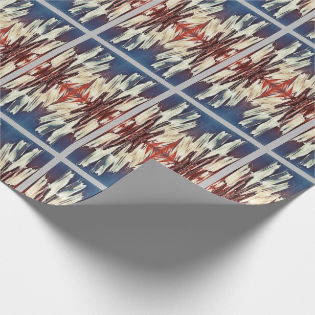 Papel De Presente Suéter De Neve De Natal Retroativo (Ponta)