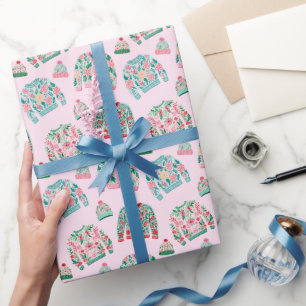 Papel De Presente Suéteres de Natal Bonitos e Feios