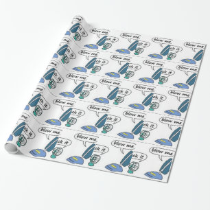 Papel De Presente sugue-o, funda-me