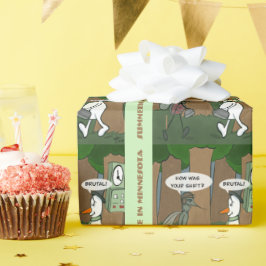 Papel De Presente Summertime Brutal