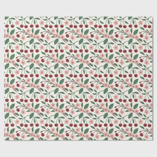 Papel De Presente Summery Wrapping Paper (Aberto)