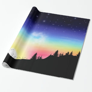 Papel De Presente Sunset