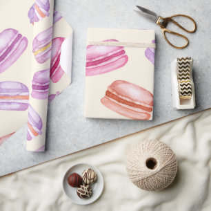 Papel De Presente Sunshine Macarons