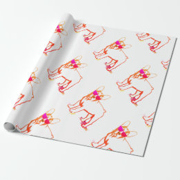 Papel De Presente Super Bulldogue Francês