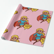 Super-mãe voadora colorida