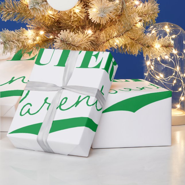 Papel De Presente Super Pai (Feriados)