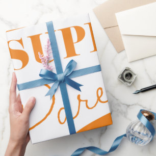 Papel De Presente Super Pai