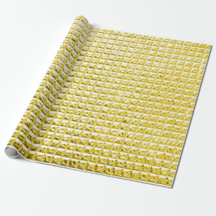 Papel De Presente Superfície do ouro e vidro preto.Superfície do O