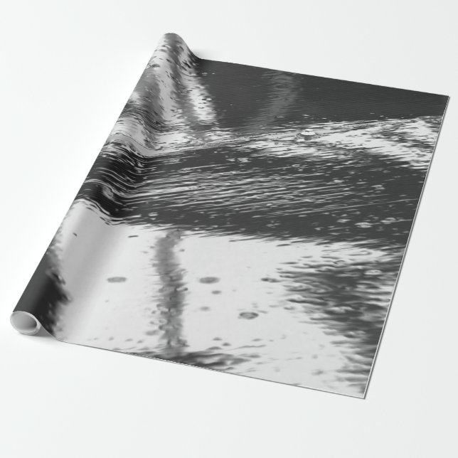 Papel De Presente Superfície úmida (Desenrolado)