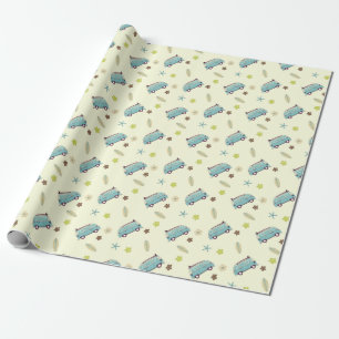 Papel De Presente Surf do rv
