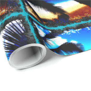 Papel De Presente Surfing 10 Wrapping Paper